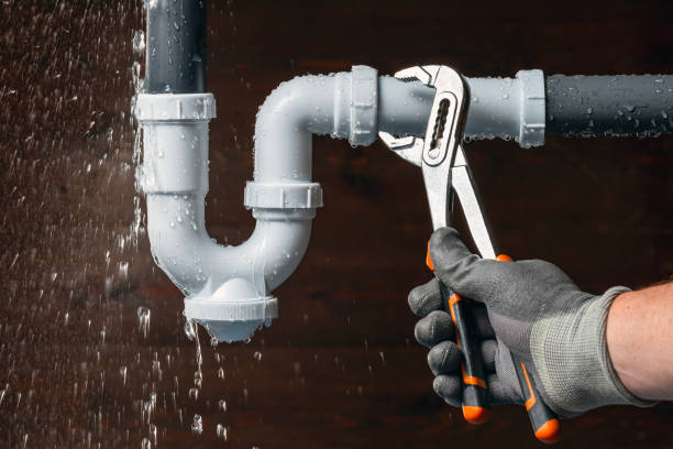 Professional Drain Cleaning technician working in Mount Holly, NC